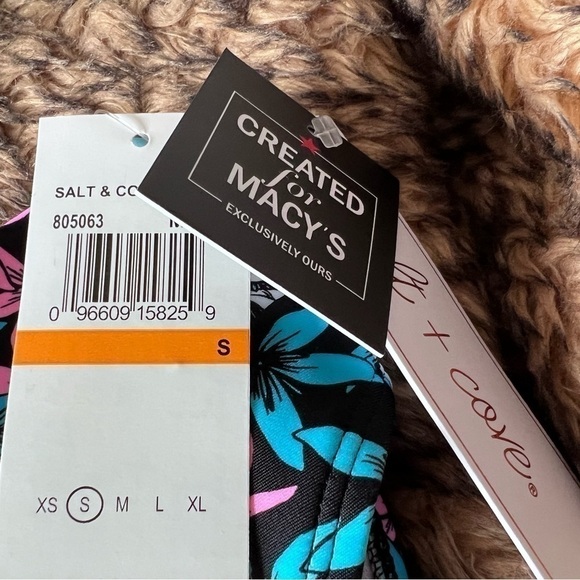 Salt + COVE
Juniors' Blossomed Printed High-Waist Bikini Bottoms Size Small NWT - Picture 3 of 5